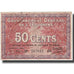 Nota, INDOCHINA FRANCESA, 50 Cents, Undated (1939), KM:87d, EF(40-45)