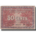 Nota, INDOCHINA FRANCESA, 50 Cents, Undated (1939), KM:87d, VF(20-25)