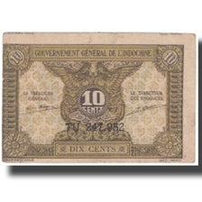 Geldschein, FRENCH INDO-CHINA, 10 Cents, Undated (1942), KM:89a, SS+