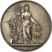 FRANCE, Flora, French Third Republic, Medal, AU(55-58), Pingret, Silver, 41,...