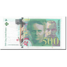 Francja, 500 Francs, Pierre et Marie Curie, 1994, Undated (1994), UNC(60-62)