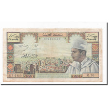 Banknote, Morocco, 5 Dirhams, 1966-1386, KM:53d, EF(40-45)