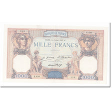 Frankreich, 1000 Francs, Cérès et Mercure, 1927, 1927-03-08, VZ, KM:79a