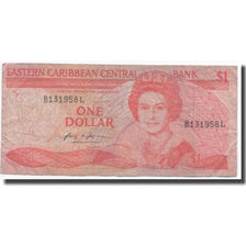 Banknote, East Caribbean States, 1 Dollar, KM:21l, EF(40-45)