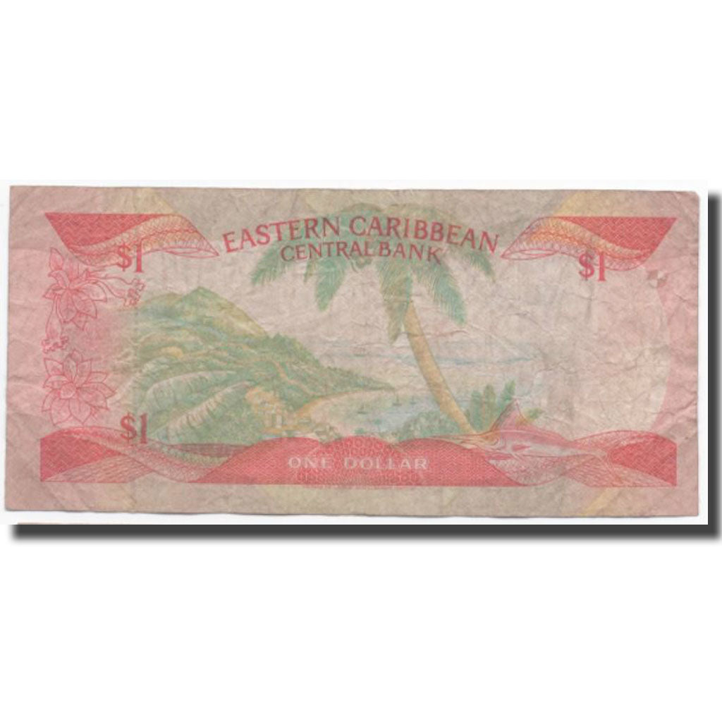 Banknote, East Caribbean States, 1 Dollar, KM:21l, EF(40-45)