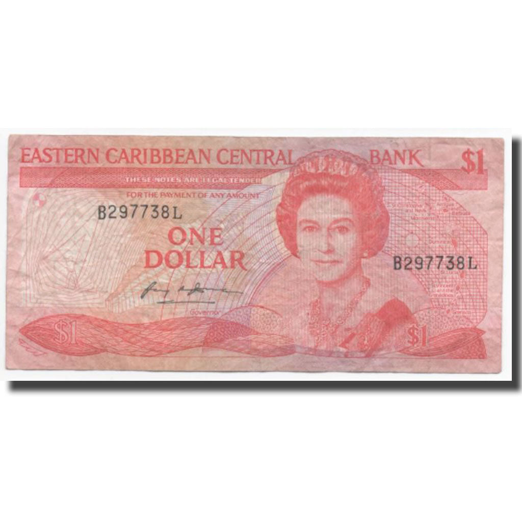 Banknote, East Caribbean States, 1 Dollar, KM:21l, EF(40-45)