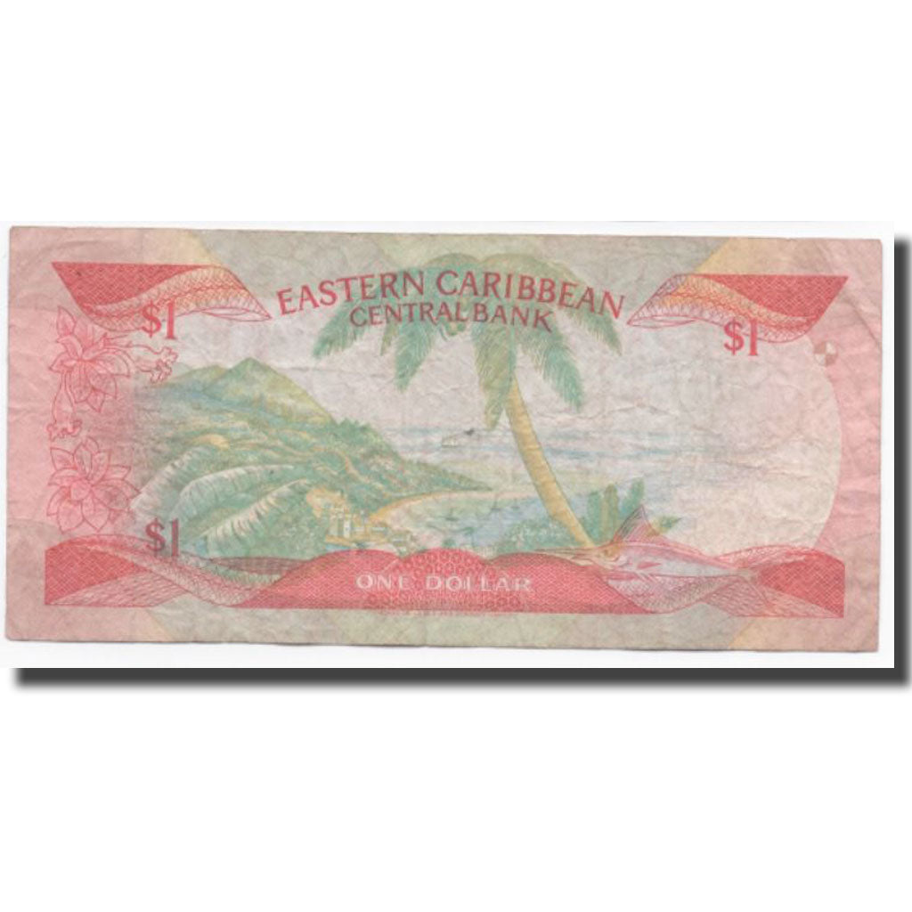 Banknote, East Caribbean States, 1 Dollar, KM:21l, EF(40-45)
