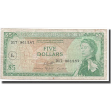 Banknote, East Caribbean States, 5 Dollars, Undated (1965), Undated (1965)