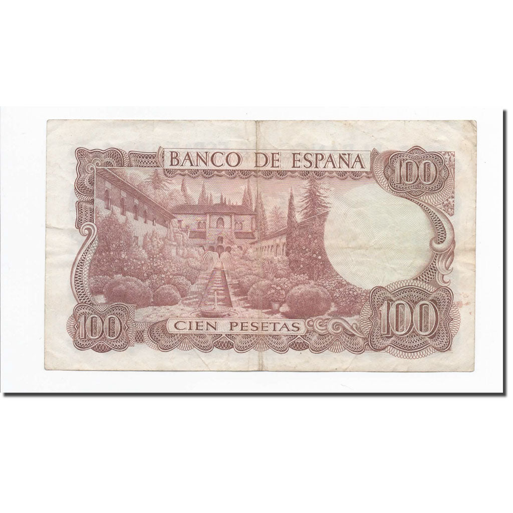 Banconote, Spagna, 100 Pesetas, 1970, 1970-11-17, KM:152a, BB