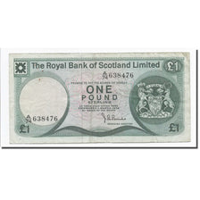 Billete, 1 Pound, 1974, Escocia, 1974-03-01, KM:341a, MBC