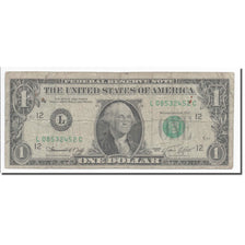 Billete, One Dollar, 1974, Estados Unidos, 1974, KM:1584, BC