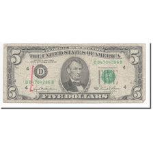 Banknote, United States, Five Dollars, 1981, 1981, KM:3515, VF(20-25)