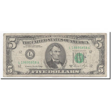 Banknot, USA, Five Dollars, 1981A, 1981, KM:3623, VF(30-35)