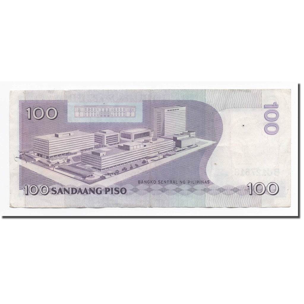 Banknote, Philippines, 100 Piso, undated 1985, Undated (1991), KM:172a