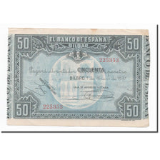 Biljet, Spanje, 50 Pesetas, 1937, 1937-01-01, KM:S564, TTB