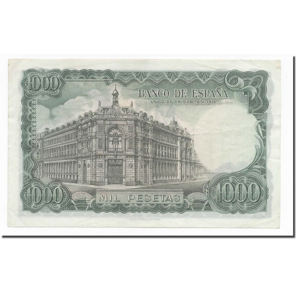 Nota, Espanha, 1000 Pesetas, 1971, 1971-09-17, KM:154, AU(50-53)