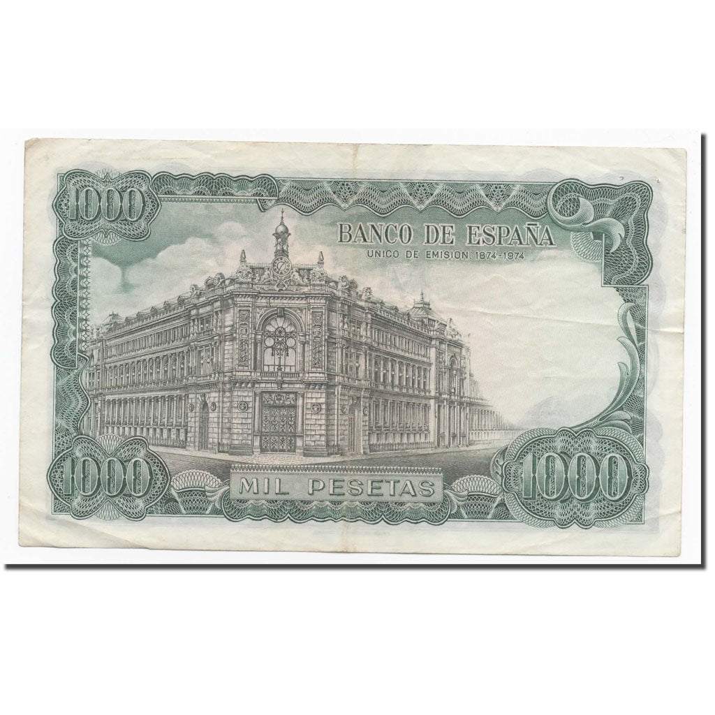 Nota, Espanha, 1000 Pesetas, 1971, 1971-09-17, KM:154, VF(30-35)