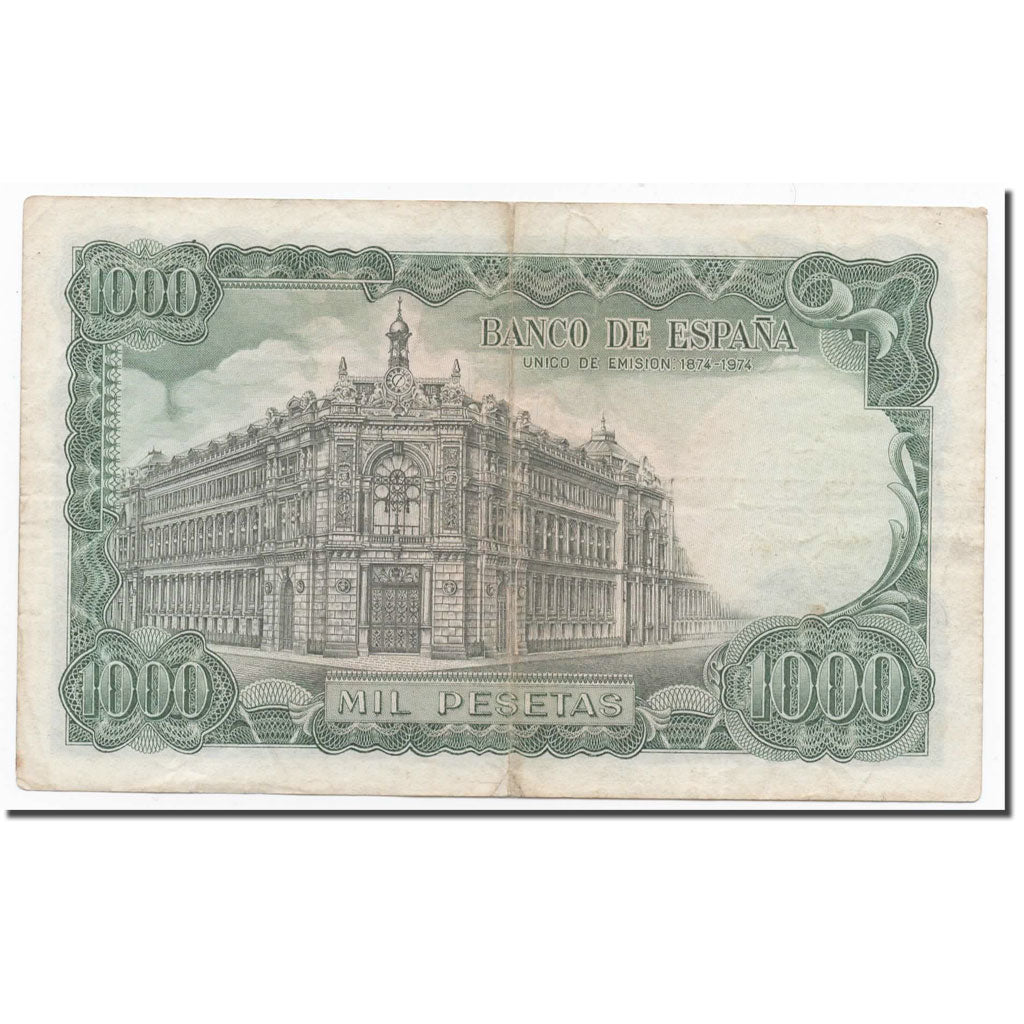 Banconote, Spagna, 1000 Pesetas, 1971, 1971-09-17, KM:154, MB+
