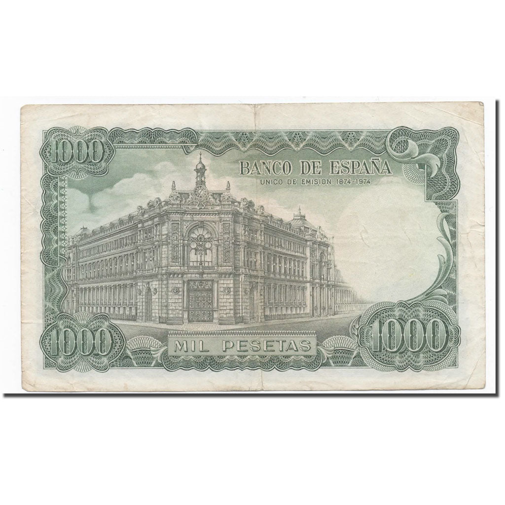 Nota, Espanha, 1000 Pesetas, 1971, 1971-09-17, KM:154, VF(30-35)