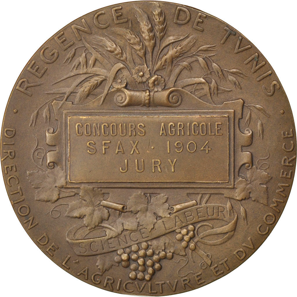 Francja, Medal, Trzecia Republika Francuska, Biznes i przemysł, 1904, Dubois.A