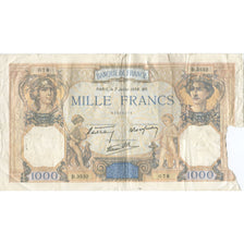 France, 1000 Francs, Cérès et Mercure, 1938, 1938-07-07, AG(1-3)