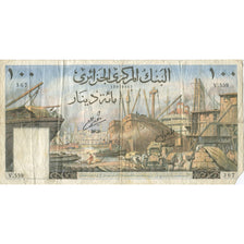 Banknote, Algeria, 100 Dinars, 1964, 1964-01-01, KM:125a, VG(8-10)
