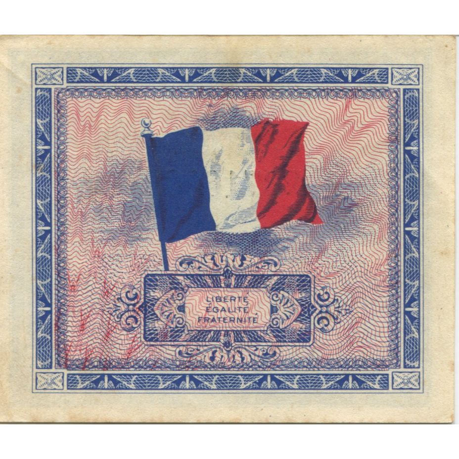 Frankreich, 10 Francs, Flag/France, 1944, SERIE DE 1944, VZ, KM:116a