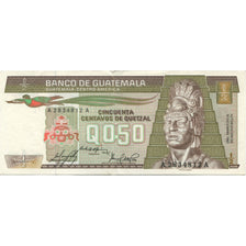 Geldschein, Guatemala, 1/2 Quetzal, 1983, 1983-12-30, KM:65, VZ