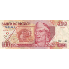 Banknote, Mexico, 100 Pesos, 1996, 1996-05-10, KM:108b, AU(55-58)