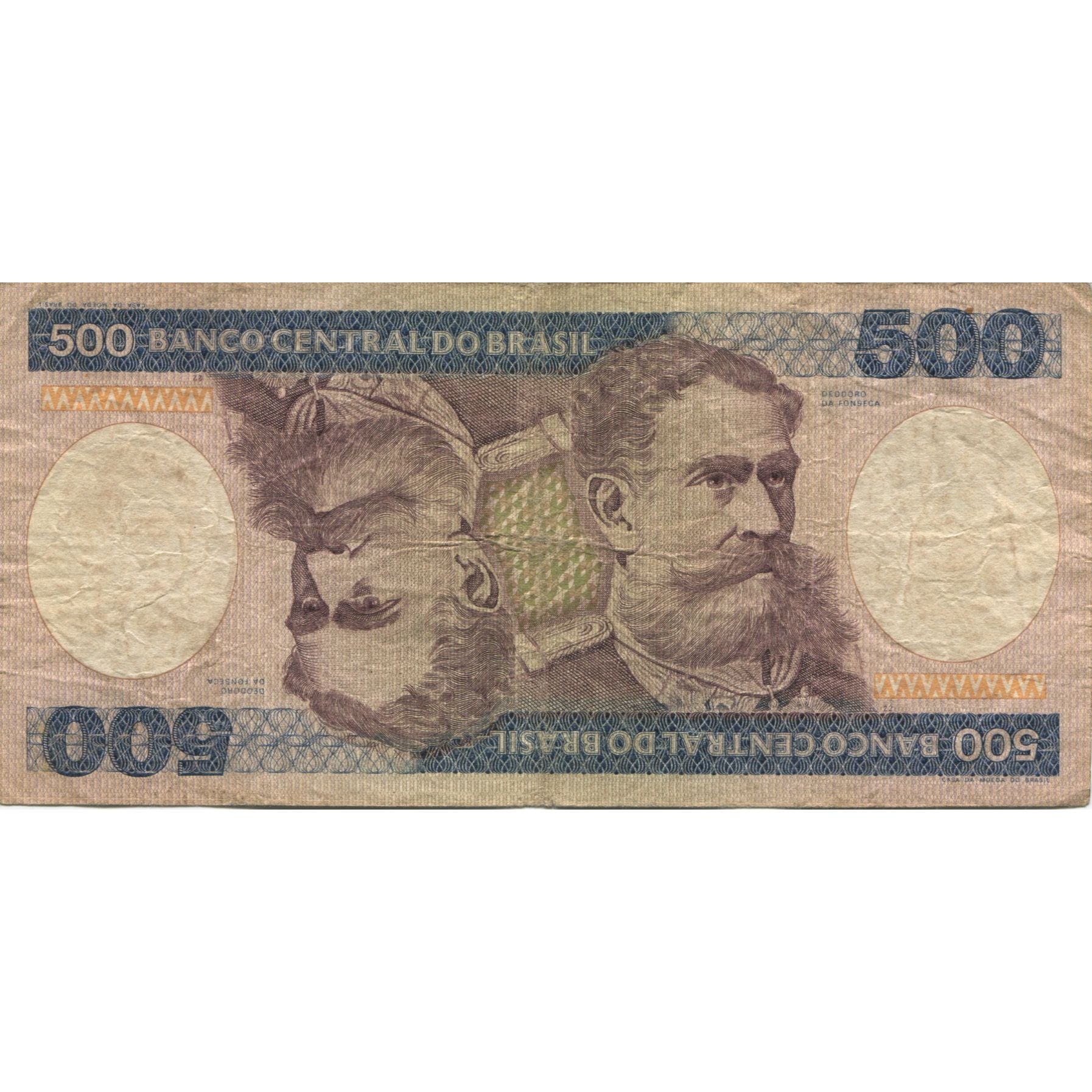 Biljet, Brazilië, 500 Cruzeiros, KM:200a, TB+