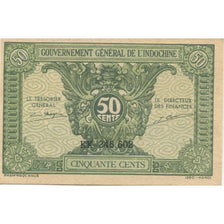 Banknote, FRENCH INDO-CHINA, 50 Cents, KM:91a, UNC(63)