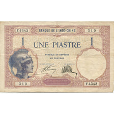 Banknote, FRENCH INDO-CHINA, 1 Piastre, KM:48b, EF(40-45)