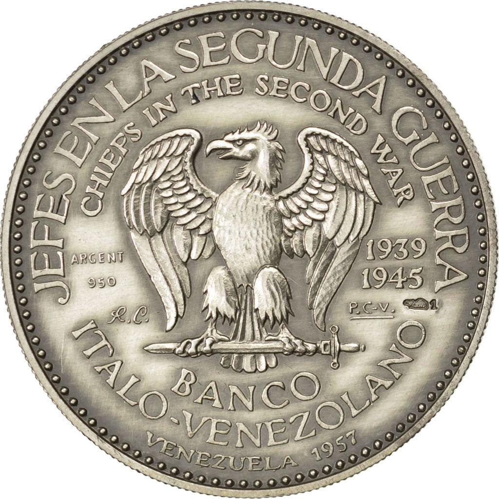 FRANCE, History, French Fifth Republic, Medal, MS(60-62), Silver, 30, 14.90