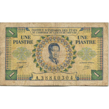 Banknote, FRENCH INDO-CHINA, 1 Piastre = 1 Dong, KM:104, VF(20-25)