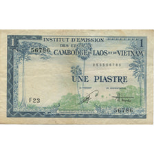 Banconote, INDOCINA FRANCESE, 1 Piastre = 1 Dong, KM:105, BB
