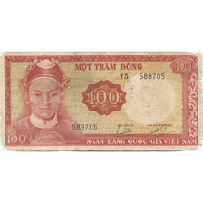 Banknote, South Viet Nam, 100 D<ox>ng, KM:19b, VG(8-10)
