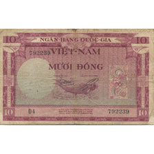 Banknote, South Viet Nam, 10 D<ox>ng, KM:3a, VF(20-25)
