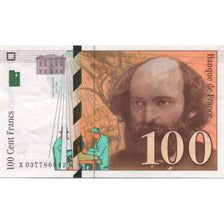 Francja, 100 Francs, Cézanne, 1997, 1997, AU(55-58), Fayette:74.1, KM:158a