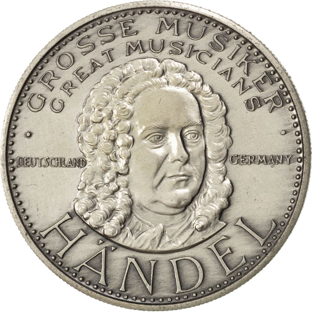 FRANCE, Arts & Culture, French Fifth Republic, Medal, MS(60-62), Silver, 30,...