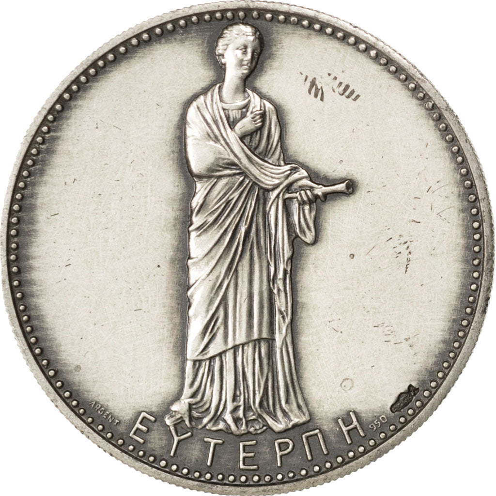 FRANCE, Arts & Culture, French Fifth Republic, Medal, MS(60-62), Silver, 30,...