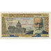 France, 5 Nouveaux Francs on 500 Francs, 1955-1959 Overprinted with ''Nouveaux
