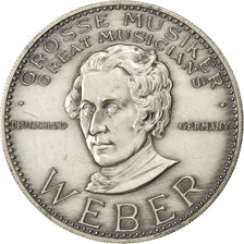 FRANCE, Arts & Culture, French Fifth Republic, Medal, MS(60-62), Silver, 30,...
