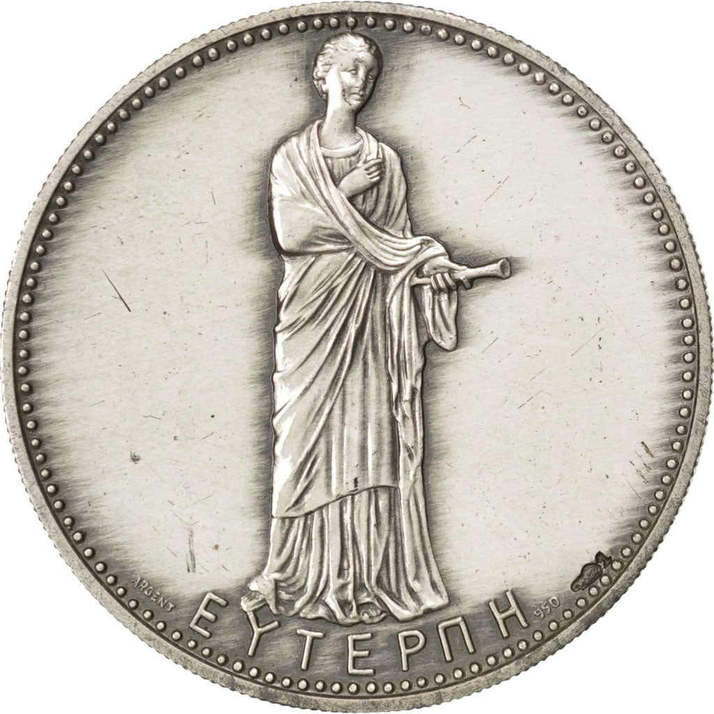 FRANCE, Arts & Culture, French Fifth Republic, Medal, MS(60-62), Silver, 30,...