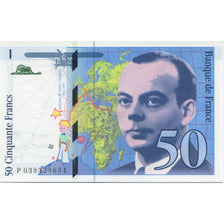 Frankreich, 50 Francs, St Exupéry, 1997, UNZ, Fayette:73.4, KM:157Ad