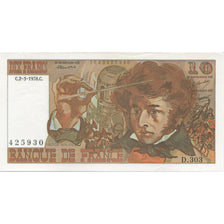France, 10 Francs, Berlioz, 1978, 1978-03-02, SPL+, Fayette:63.23, KM:150c