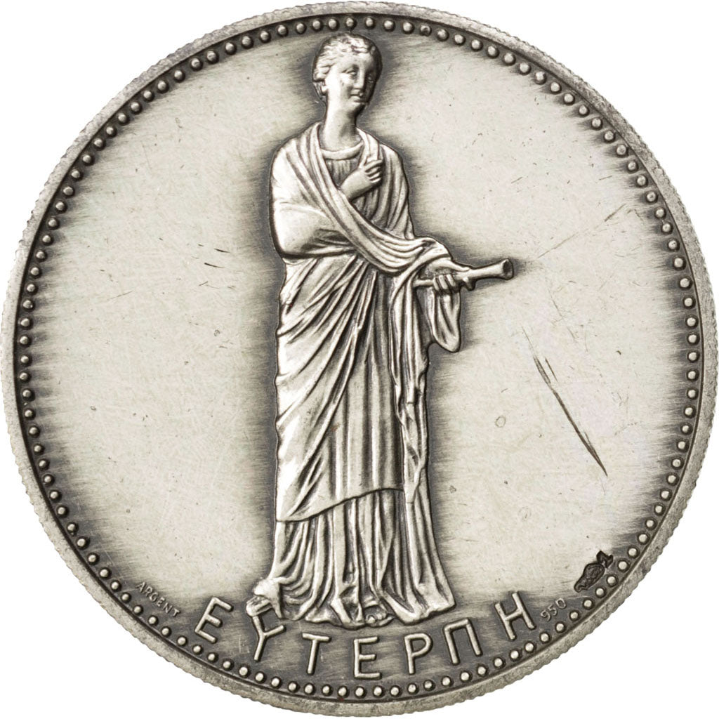 FRANCE, Arts & Culture, French Fifth Republic, Medal, MS(60-62), Silver, 30,...