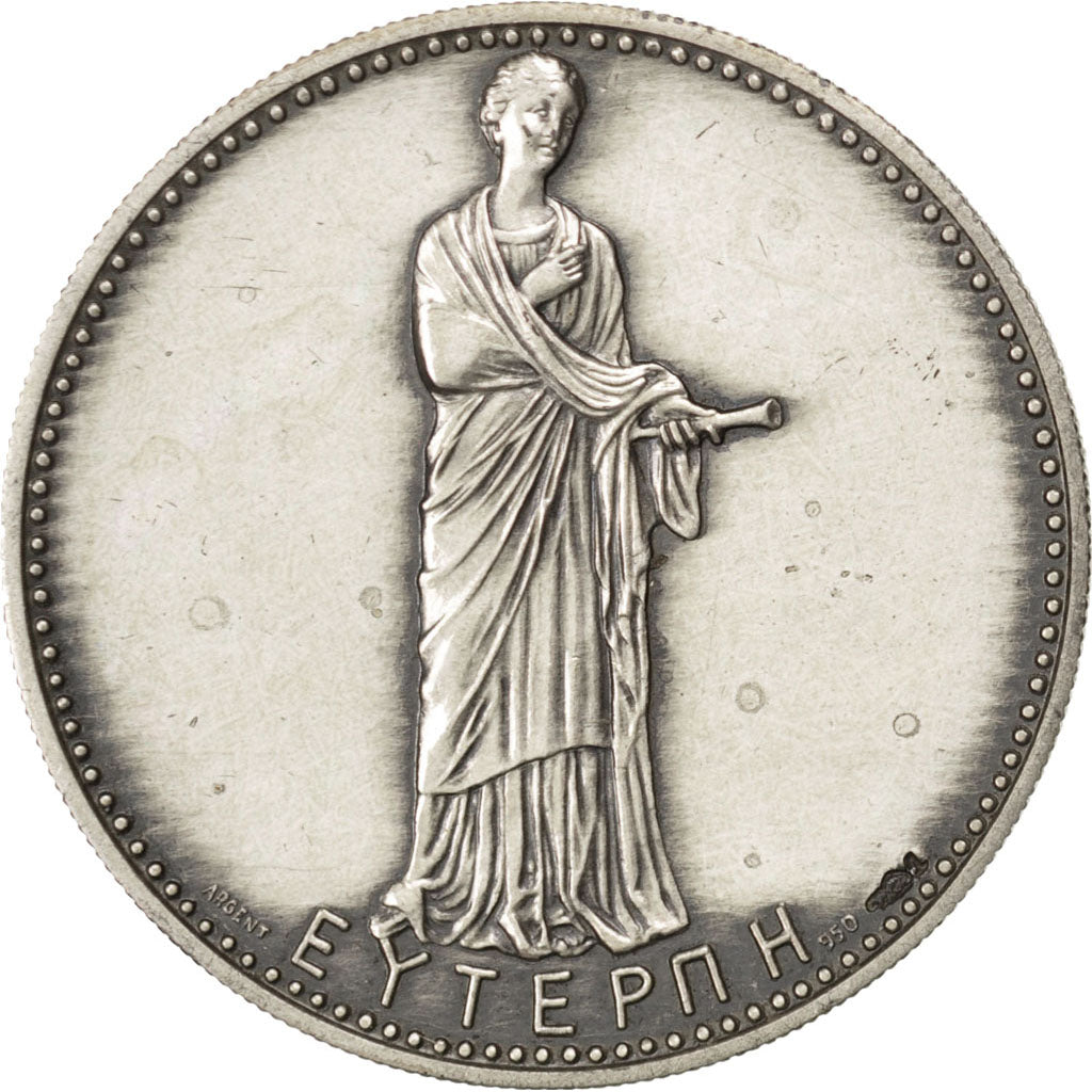 FRANCE, Arts & Culture, French Fifth Republic, Medal, MS(60-62), Silver, 30,...