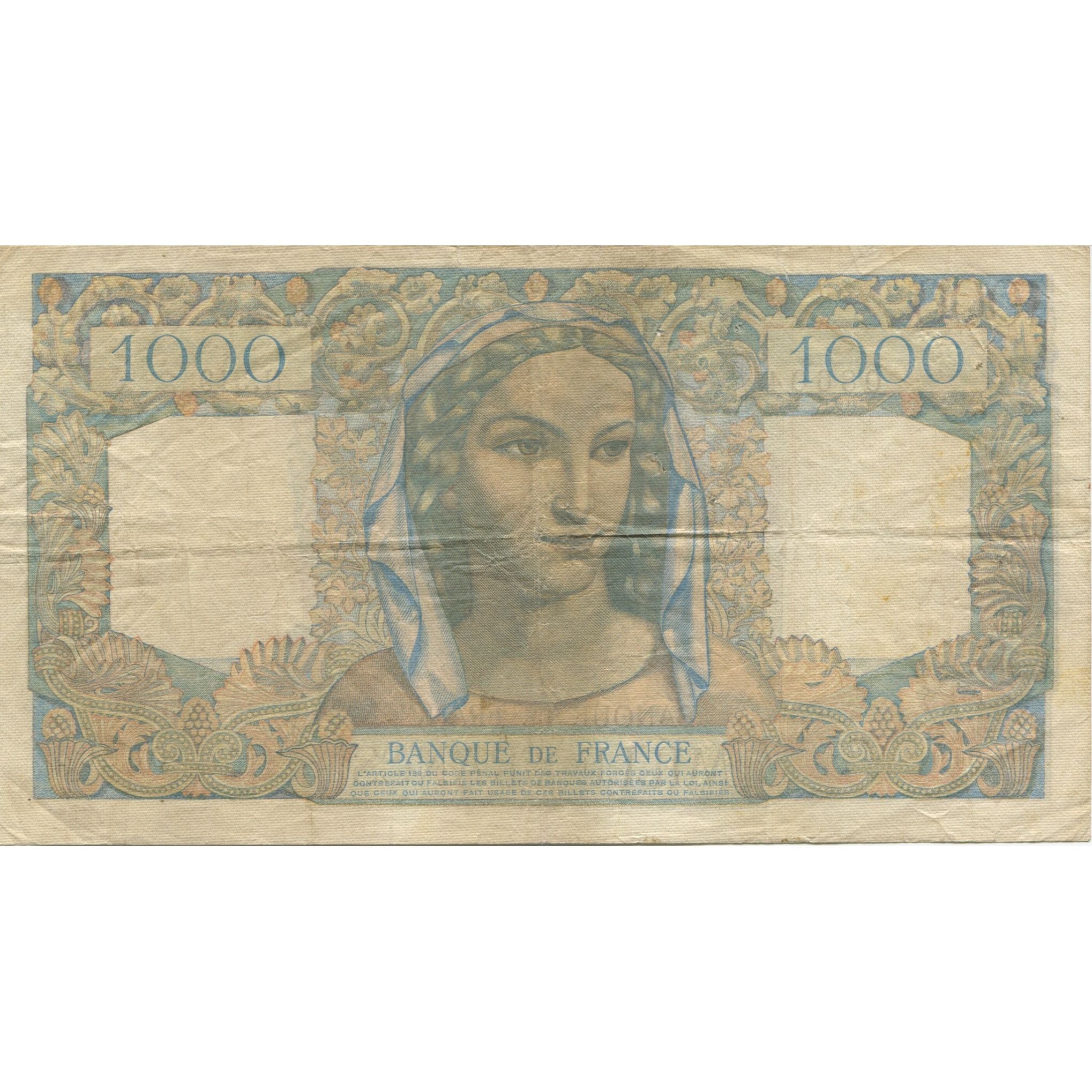 France, 100 Francs, Minerve et Hercule, 1949, VF(20-25), Fayette:41.25, KM:128b