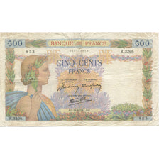 Francia, 500 Francs, La Paix, 1941, 1941-06-26, B, Fayette:32.19, KM:95b