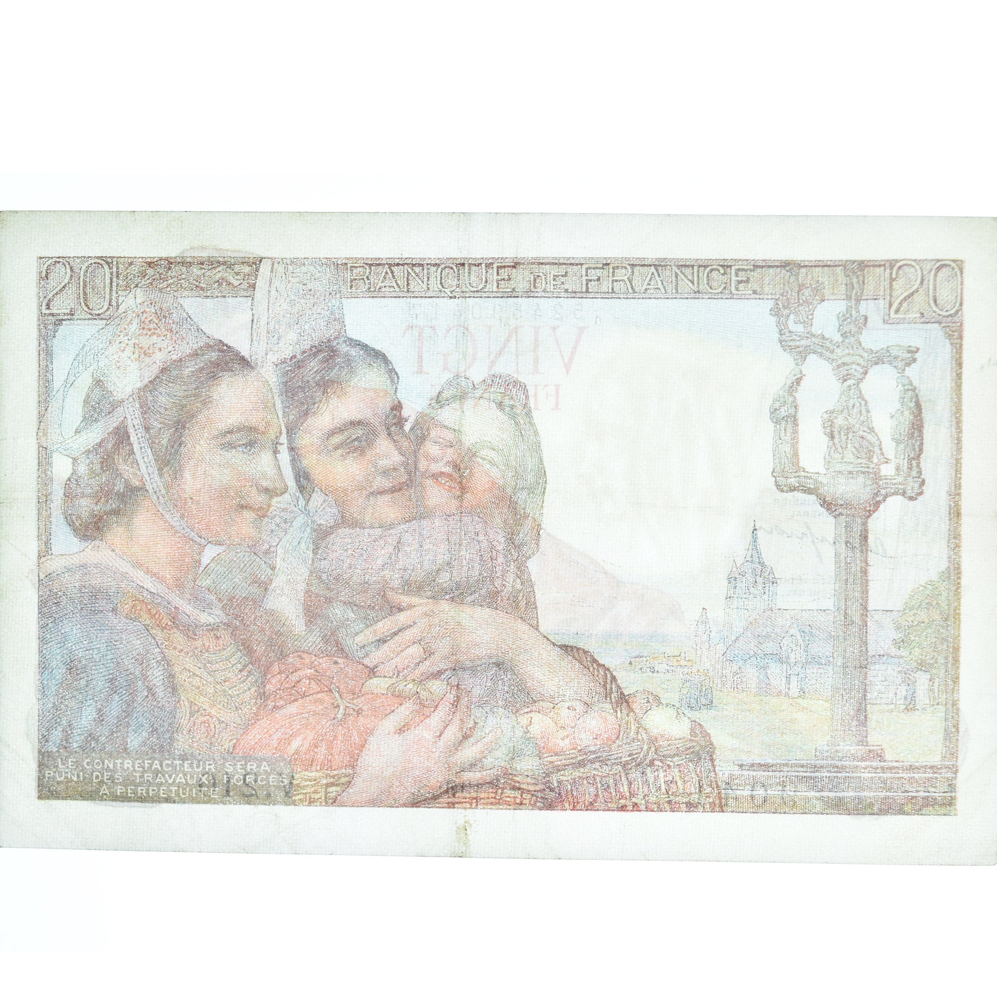 França, 20 Francs, Pêcheur, 1949, 1949-03-10, EF(40-45), Fayette:13.14